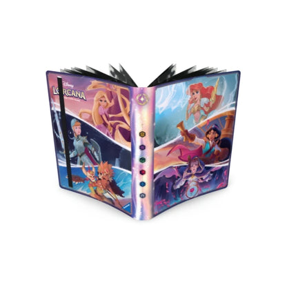 Disney Lorcana Portfolio: Disney Princesses – card binder for storing and displaying trading cards.