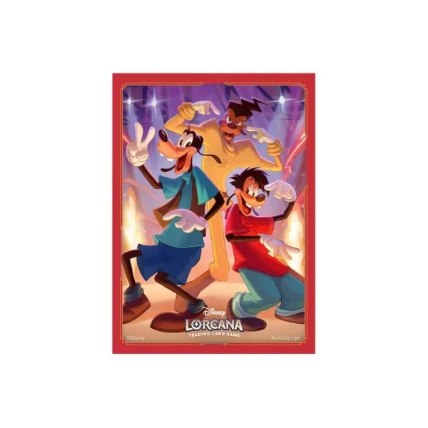 Disney Lorcana S9 Fabled Sleeves Goofy Movie I2I card sleeves for trading cards Lorcana TCG accessory pack