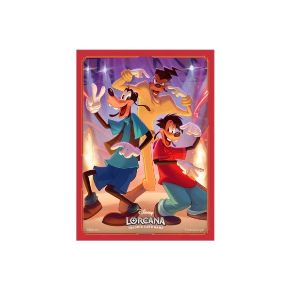 Disney Lorcana S9 Fabled Sleeves Goofy Movie I2I card sleeves for trading cards Lorcana TCG accessory pack