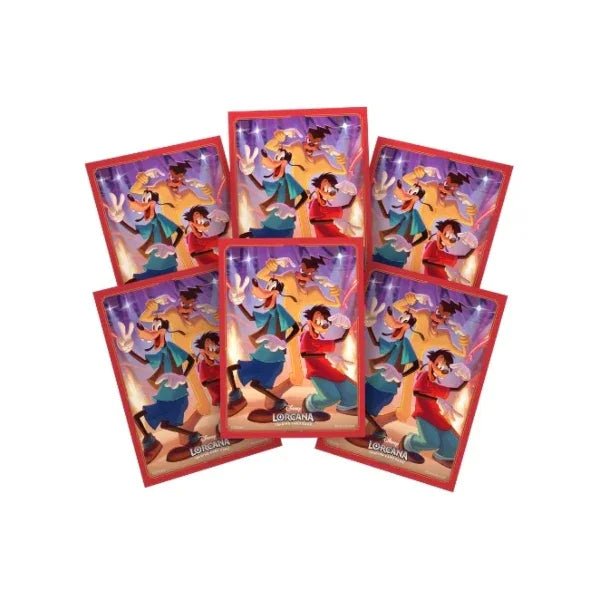 Disney Lorcana S9 Fabled Sleeves Goofy Movie I2I card sleeves for trading cards Lorcana TCG accessory pack