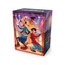 Disney Lorcana S9 Fabled Deck Box Goofy trading card storage box.