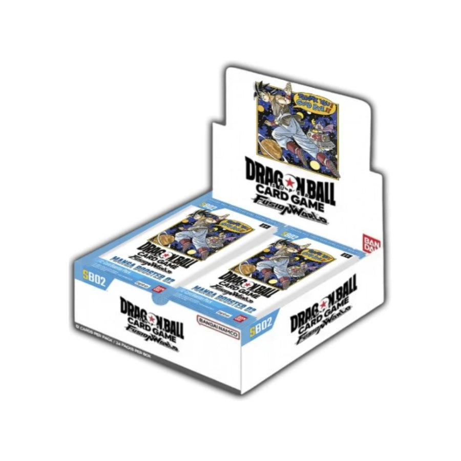 Dragon Ball Super Card Game Fusion World Manga Booster Box SB02 sealed box.