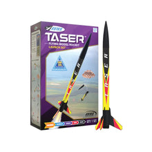 Estes Taser Beginner Model Rocket Launch Set EST-1491X – complete starter pack with rocket, pad, and controller.