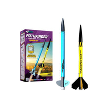 Estes Pathfinder Flying Model Rocket Launch Set EST-3238 – complete beginner kit with rocket, launch pad, and controller.
