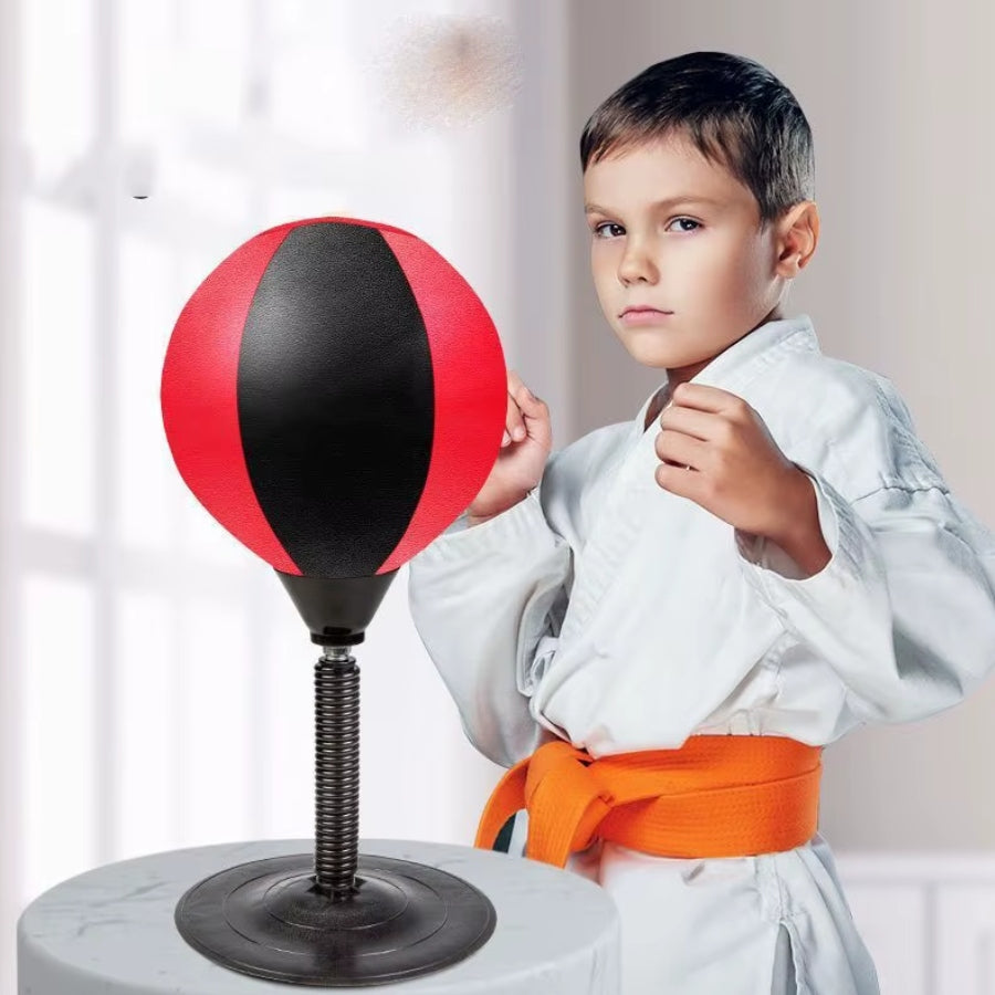Fight Boxing Tabletop Ball Game – fun interactive boxing toy that improves reflexes and coordination for kids and families.