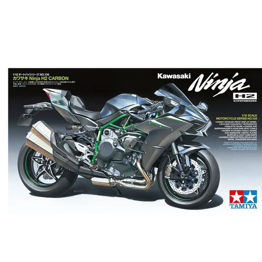 Tamiya 1/12 Kawasaki Ninja H2 Carbon #14136