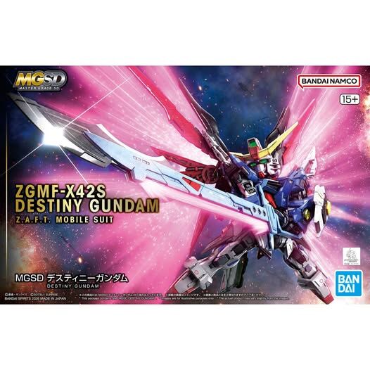 Bandai MGSD Destiny Gundam