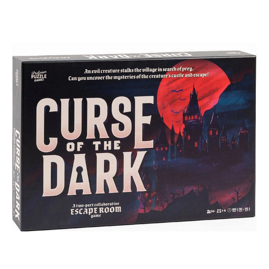 Professor Puzzle Curse of the Dark Escape Room Game