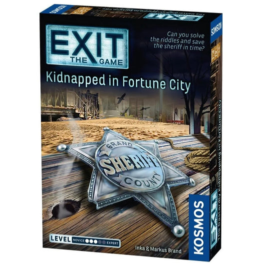 Exit the Game Kidnapped in Fortune City Board Game