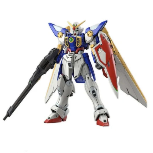 Bandai RG 1/144 Wing Gundam (G5061661) Plastic Model Kit Display.