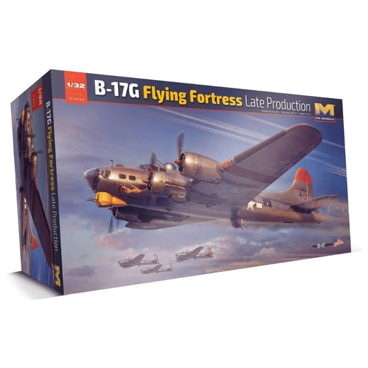 Hong Kong Models 1/32 B-17G Flying Fortress Late Production Model Kit Display.