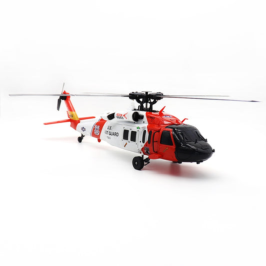 RC Helicopter Coast Guard - BlackHawk 6CH Brushless 1:47 Scale RTF