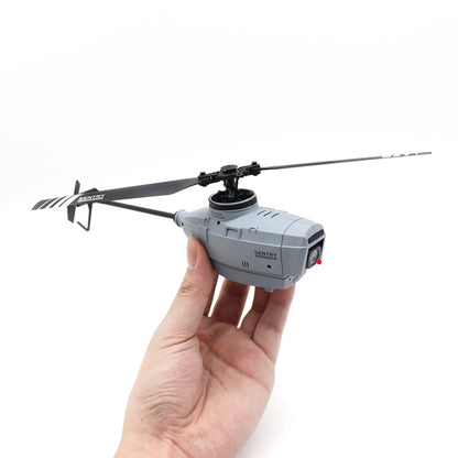 RC Sentry Flybarless RTF 4 Channel 2.4 GHz Scaled Spy Drone Helicopter
