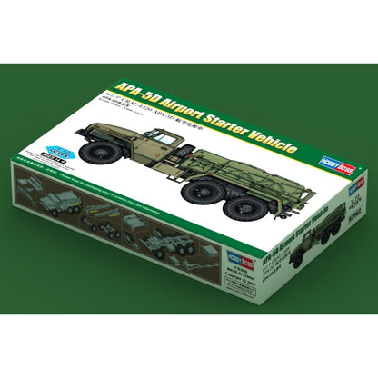 HobbyBoss APA-5D Airport Starter Vehicle 1:72 scale plastic model kit 82962 box.
