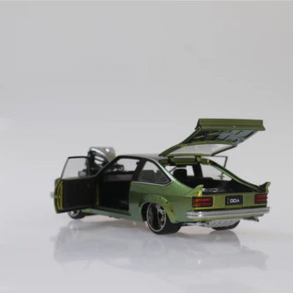 Holden A9X Torana colour shift with flames 1:24 scale diecast collectible model car.