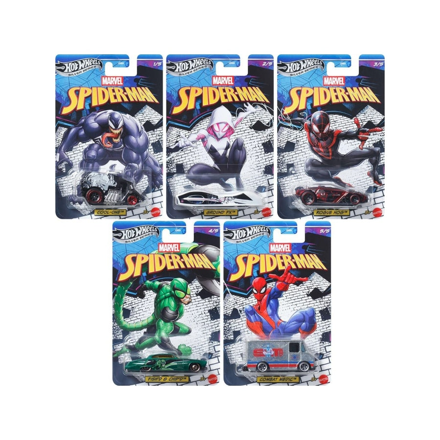 Hot Wheels 2026 Silver Series Marvel Spider-Man
