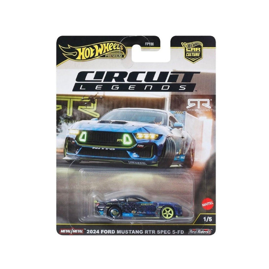 Hot Wheels Car Culture 2025 ‘Circuit Legends’ K – Premium Die-Cast Cars