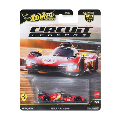 Hot Wheels Car Culture 2025 ‘Circuit Legends’ K – Premium Die-Cast Cars