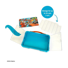 Hot Wheels Collection Carry Case – 54 car storage and display box with illuminated logo, transparent doors, wall mount