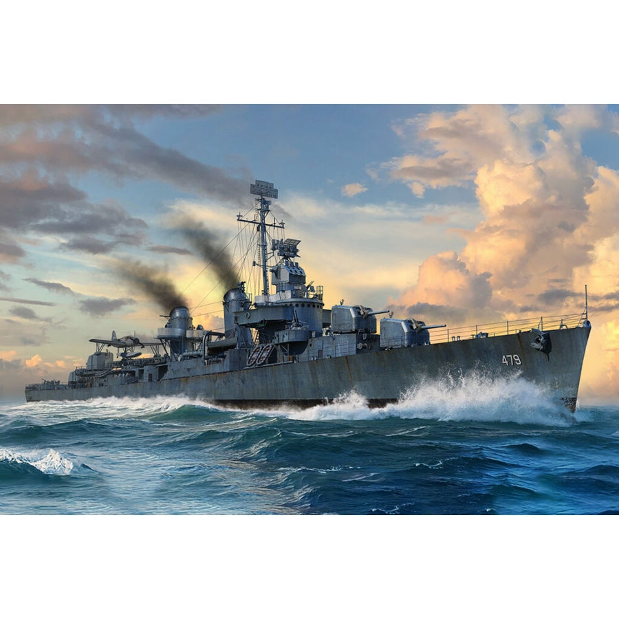 I Love Kit USS Stevens DD-479 1:350 scale ship model kit 65308 box.
