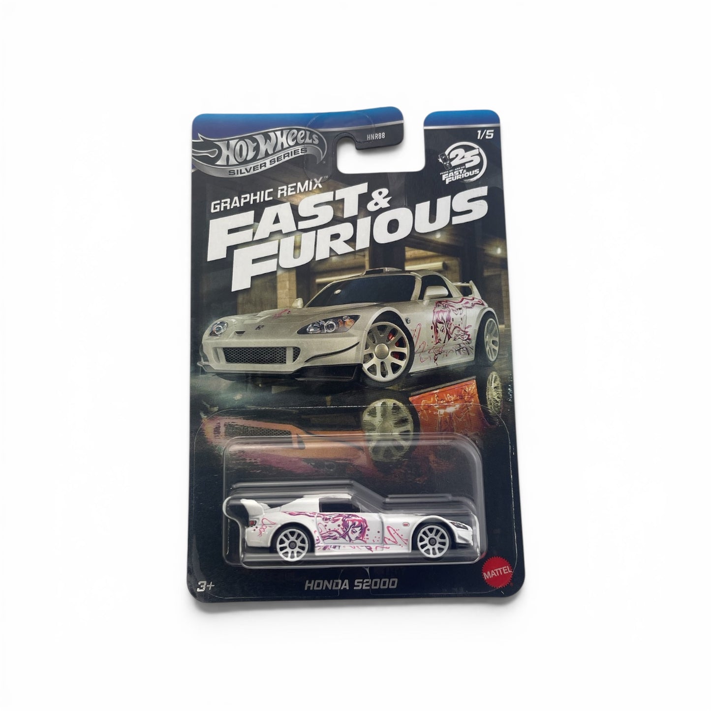 Hot Wheels Fast & Furious Graphic Remix 2025 Mix 4L 1:64 Cars
