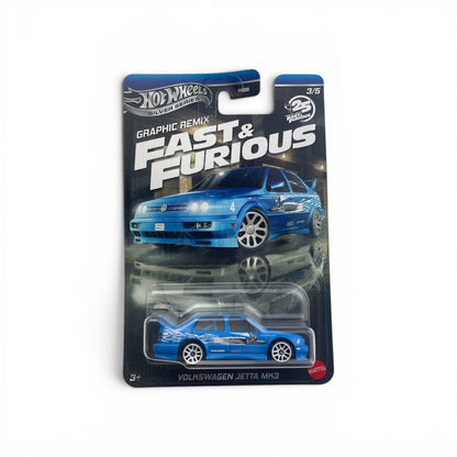 Hot Wheels Fast & Furious Graphic Remix 2025 Mix 4L 1:64 Cars
