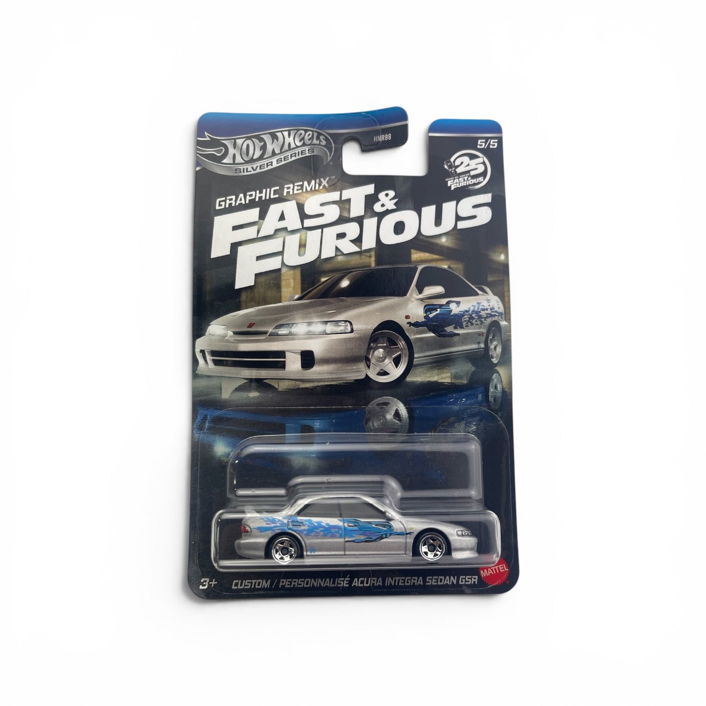 Hot Wheels Fast & Furious Graphic Remix 2025 Mix 4L 1:64 Cars
