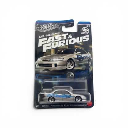 Hot Wheels Fast & Furious Graphic Remix 2025 Mix 4L 1:64 Cars