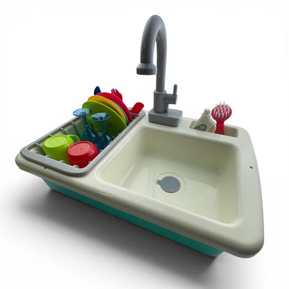 Baby Dishwasher Play Set – Pretend Kitchen Washing Toy for Kids