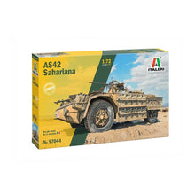 Italeri 1:72 AS 42 Sahariana 97044 plastic model kit WWII desert military vehicle reconnaissance car scale model