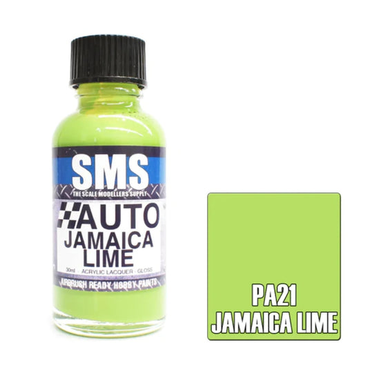 SMS PA21 Auto Colour JAMAICA LIME 30ml