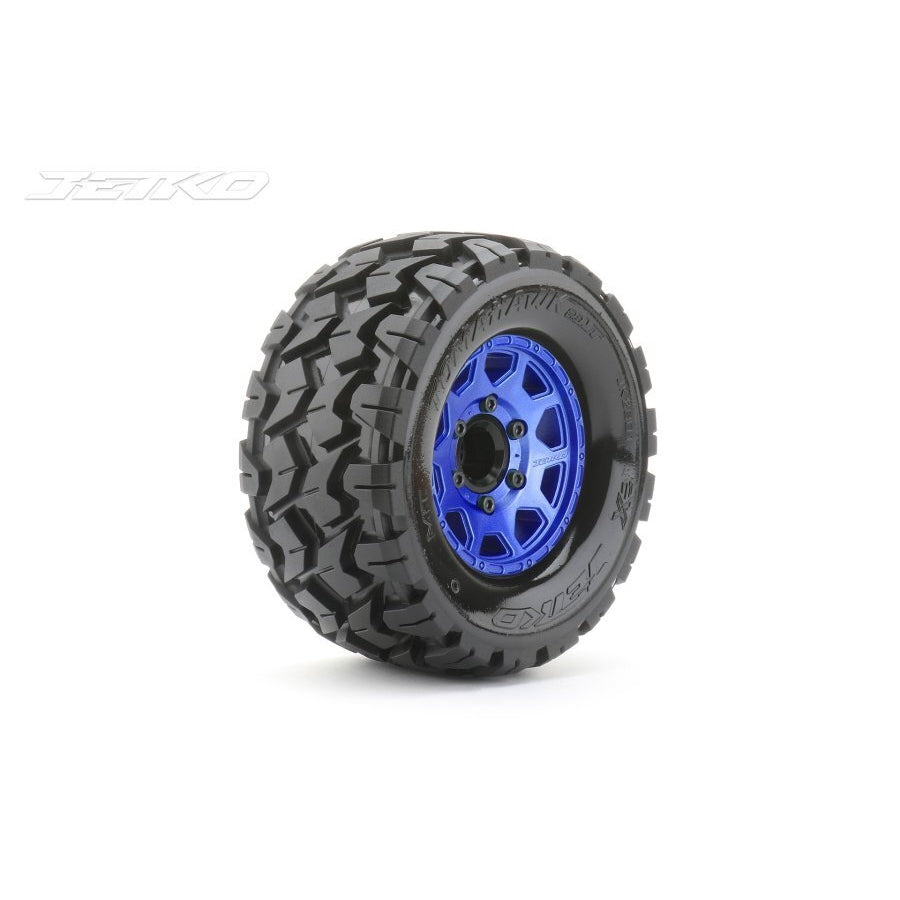 Jetko 1/10 MT 2.8 EX-TOMAHAWK Tyres (Claw Rim/Medium Soft/12mm 0 o/s)