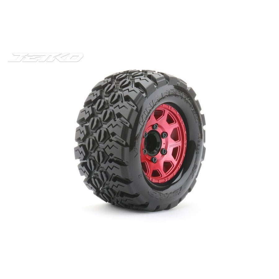 Jetko 1/10 MT 2.8 EX-KING COBRA Tyres (Claw Rim/Medium Soft/12mm 0 o/s)