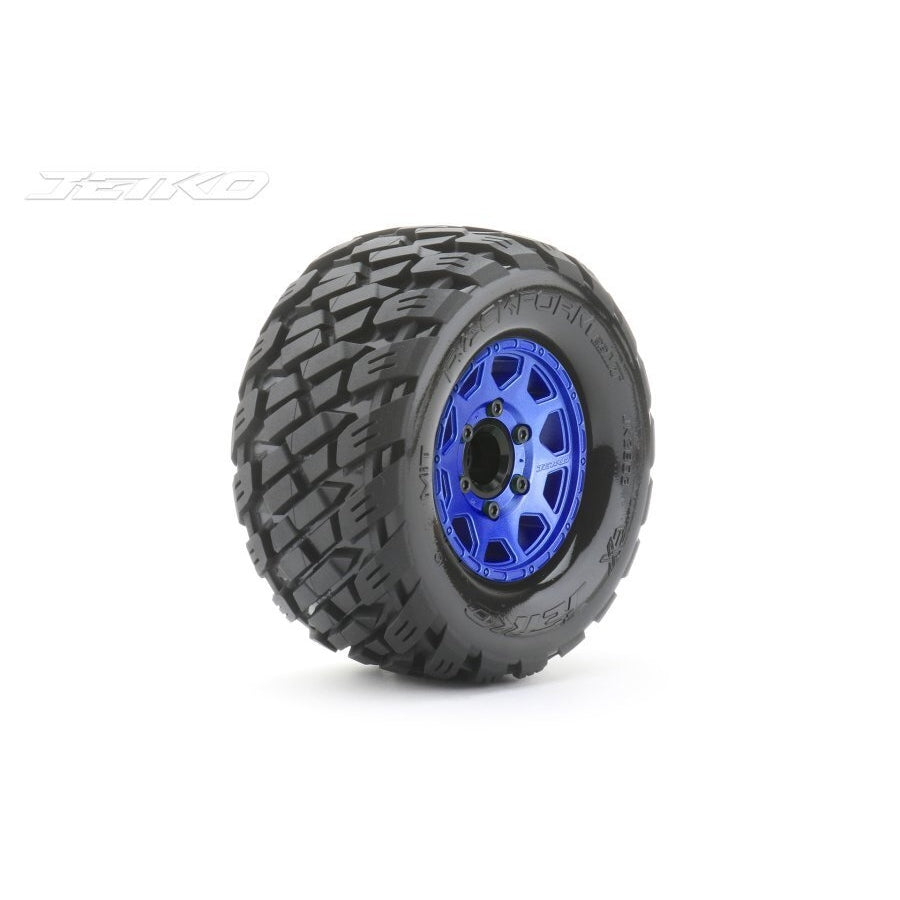Jetko 1/10 MT 2.8 EX-ROCKFORM Tyres (Claw Rim/Medium Soft/12mm 0 o/s)