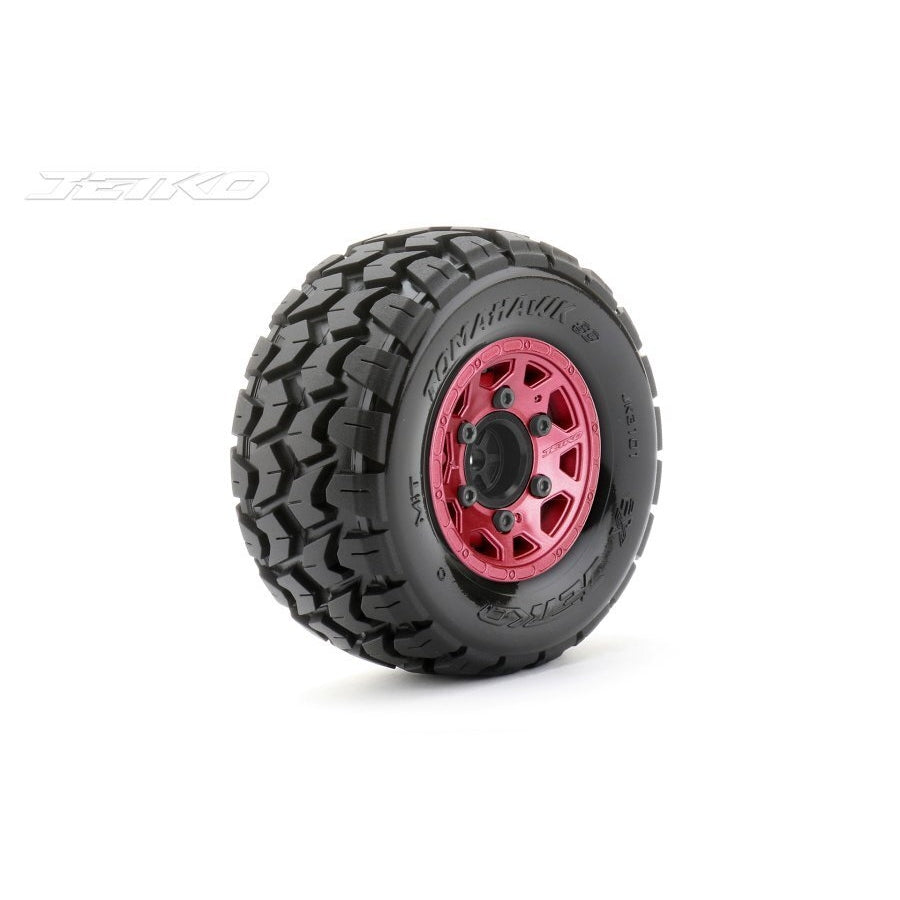Jetko 1/10 SC EX-TOMAHAWK Tyres (Claw Rim/Medium Soft/12mm 0 o/s)