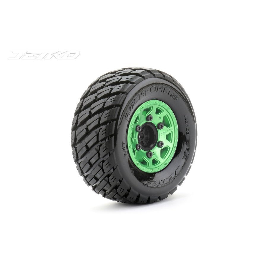 Jetko 1/10 SC EX-ROCKFORM Tyres (Claw Rim/Medium Soft/12mm 0 o/s)