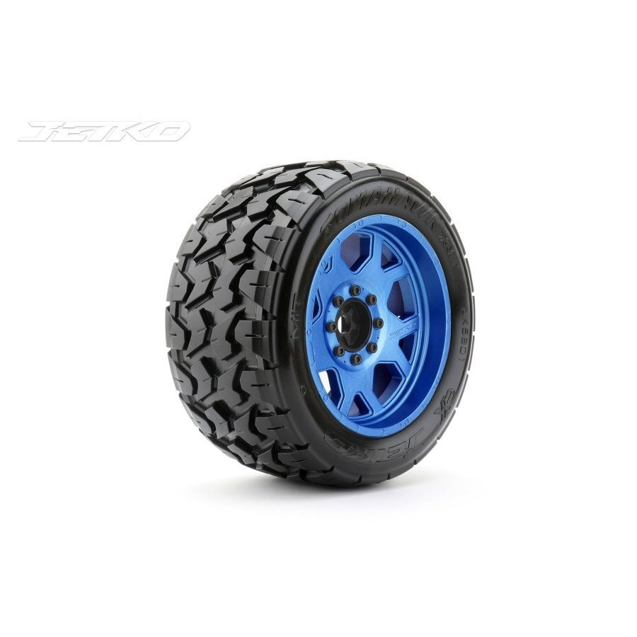 Jetko 1/5 XMT EX-TOMAHAWK Tyres (Claw Rim/Medium Soft/Belted/24mm)