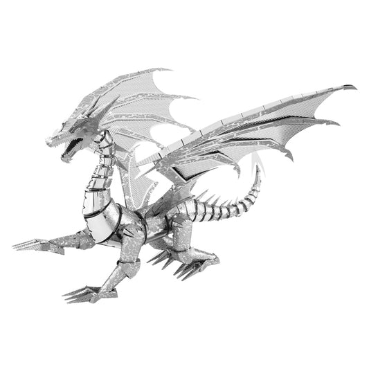 Metal Earth Premium Series Silver Dragon