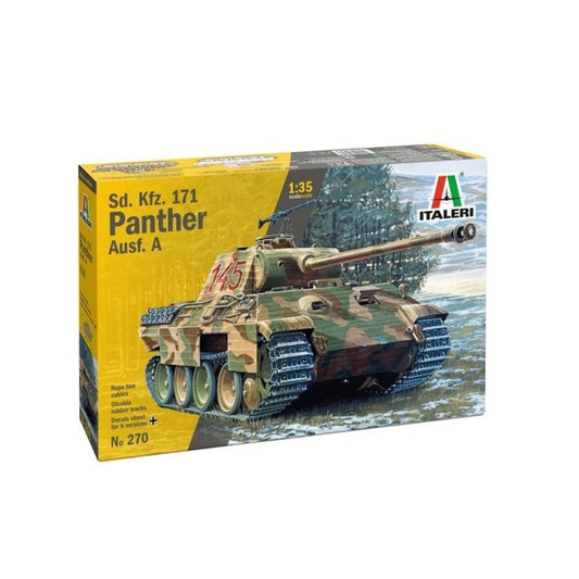 1/35 Sd. Kfz. 171 Panther Ausf A Italeri Plastic Model Kit