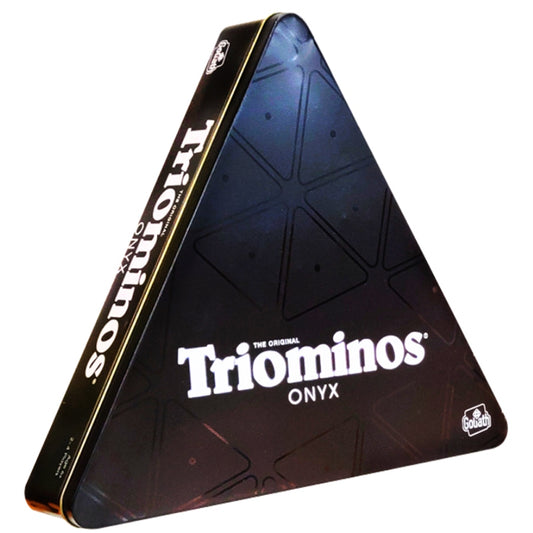 Triominos Onyx *Damaged Tin