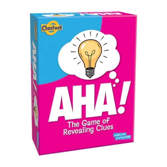 Aha! The Game of Revealing Clues Card Game