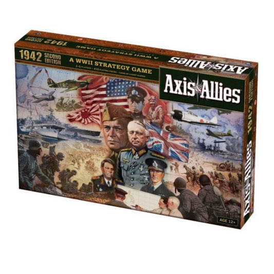 Hasbro Axis And Allies 1942 2nd Edition Strategy Board Game