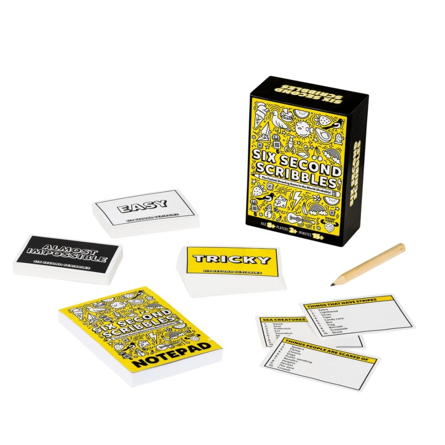 Six Second Scribbles Card Game