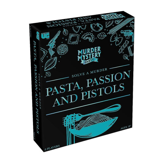 Murder Mystery Party Game - Pasta, Passion and Pistols