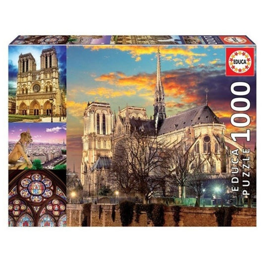 Educa Notre Dame Collage Jigsaw Puzzle