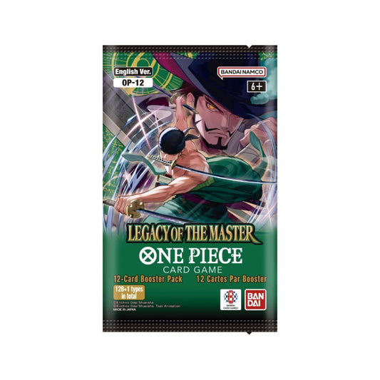 One Piece Card Game Booster Singles – Legacy Of The Master [OP-12] (252739).
