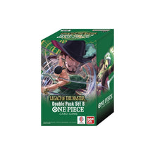 One Piece Card Game Double Pack Display DP-08 – booster pack display for One Piece TCG collectors and players.
