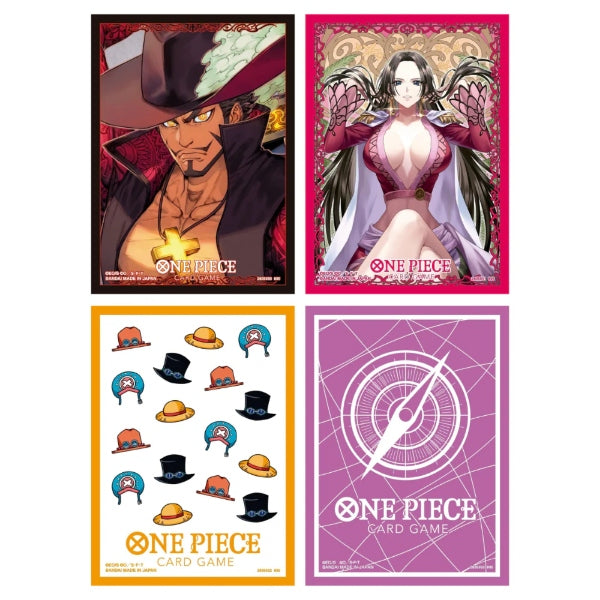 One Piece Card Game Official Sleeves Display Set 13 trading card sleeves box.