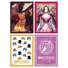One Piece Card Game Official Sleeves Display Set 13 trading card sleeves box.