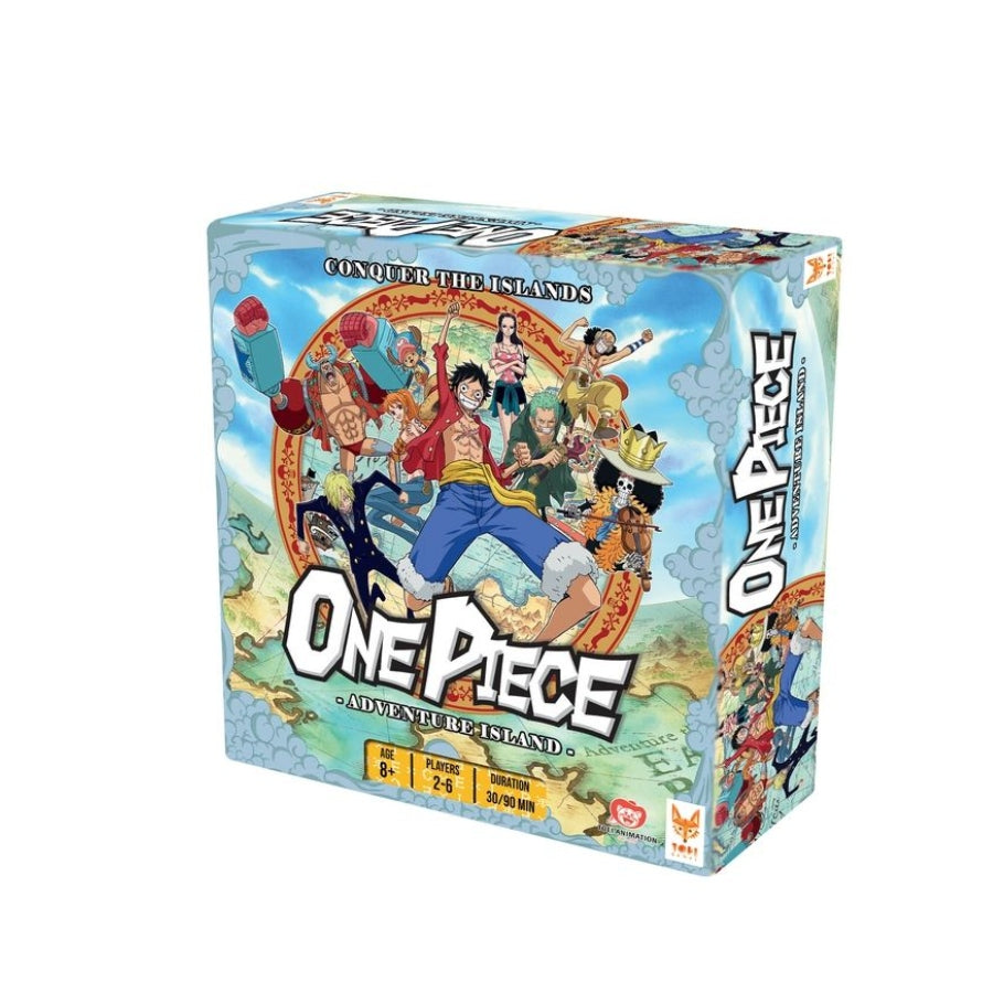 One Piece: Adventure Island Board Game – official One Piece strategy game featuring iconic characters, islands & adventure gameplay.